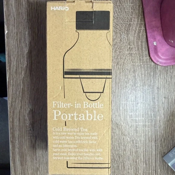 Hario Cold Brew Tea Portable Bottle - 5.3oz - Picture 3 of 5